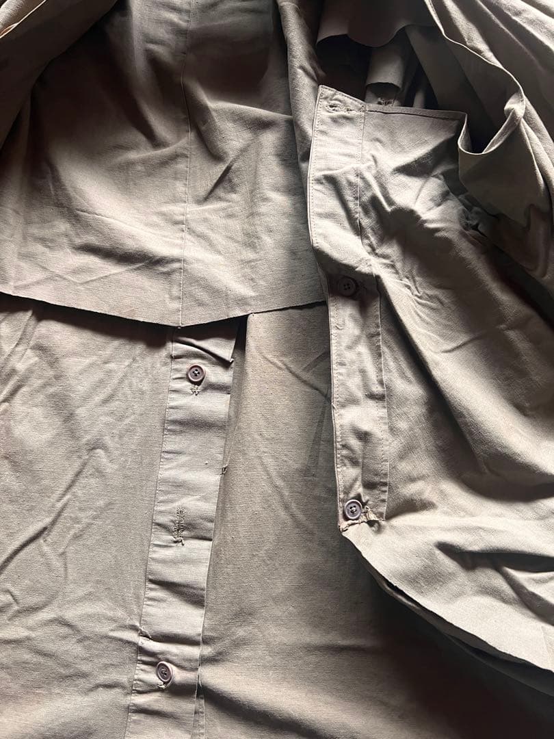 日本軍　雨具　ポンチョ　実物