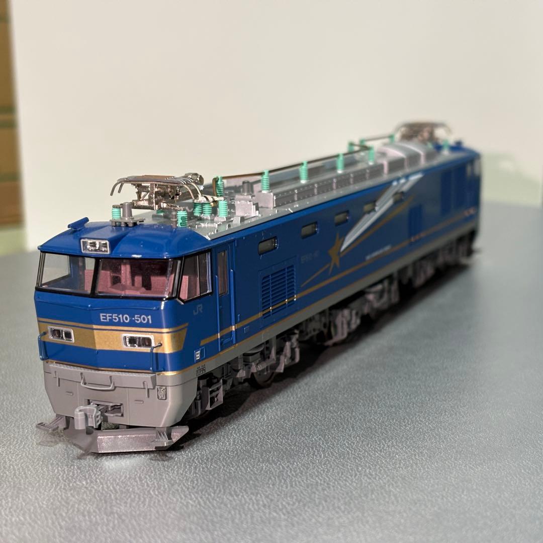 KATO製 HOゲージ EF510 電気機関車 北斗星ヘッドマーク ジャンク品