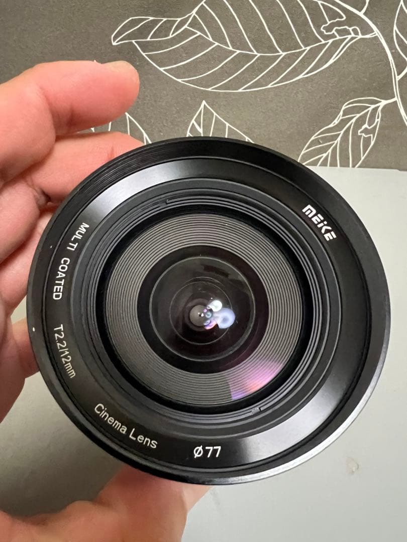 Meike 12 mm T 2.2大口径マニュアル映画シネマレンズ