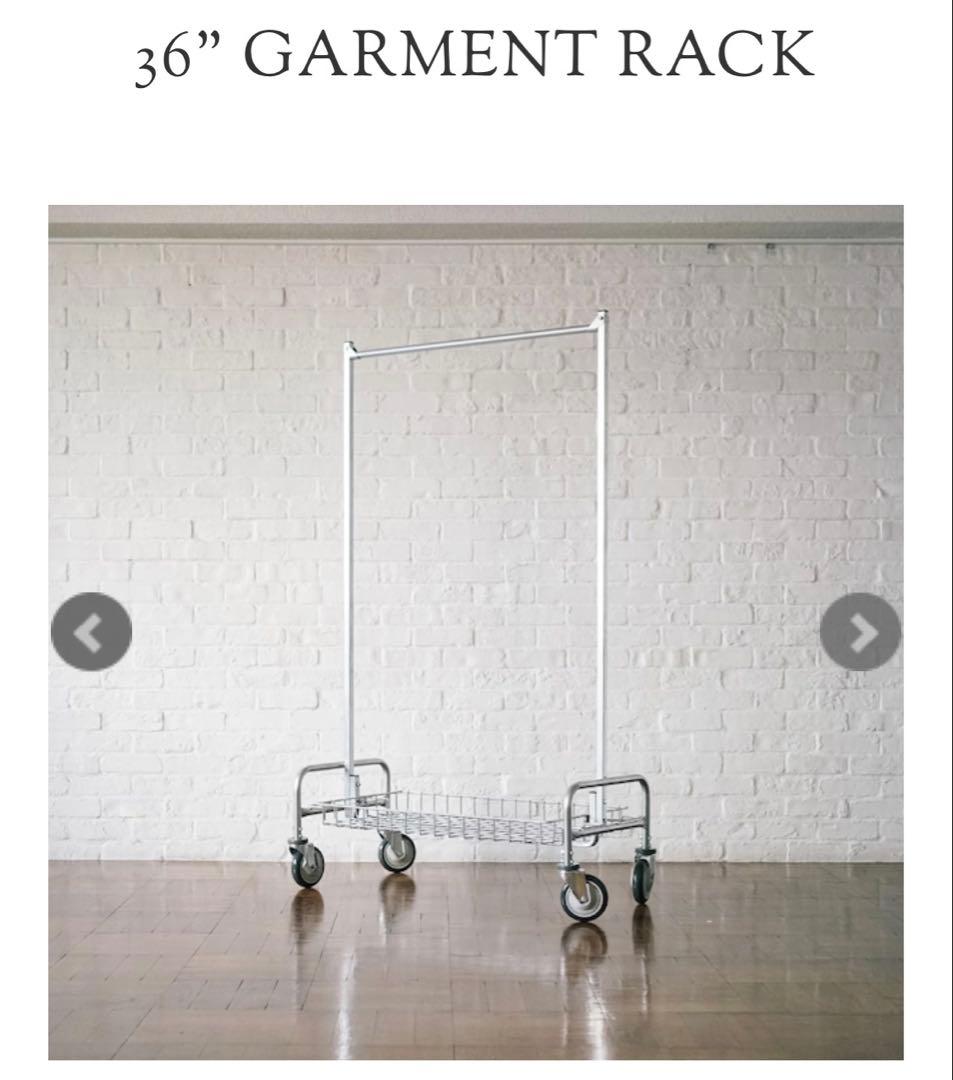 パシフィックファニチャー　36”GARMENT RACK &バスケット