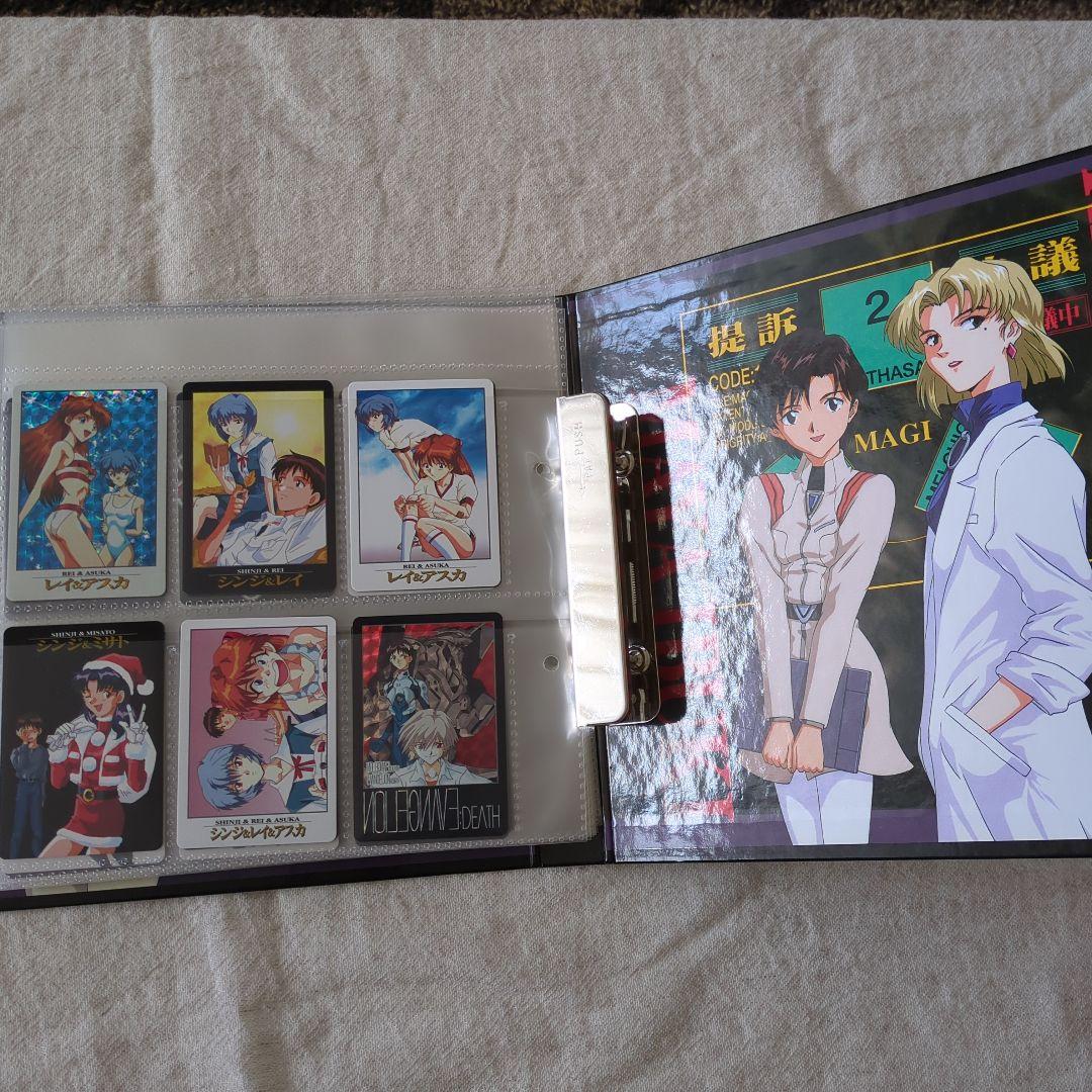 エヴァンゲリオン　カードダス　スペシャルファイル+カード96枚