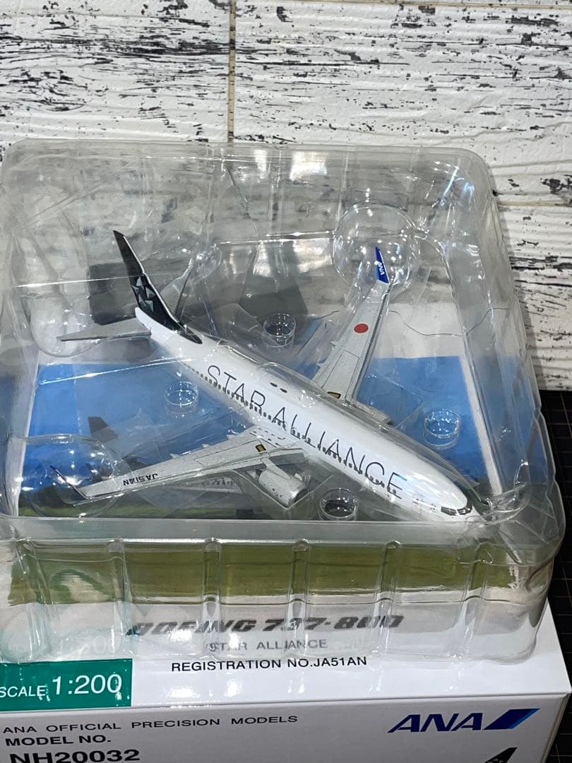 [美品]B737-800 1/200 JA51AN ANAスターアライアンス塗装