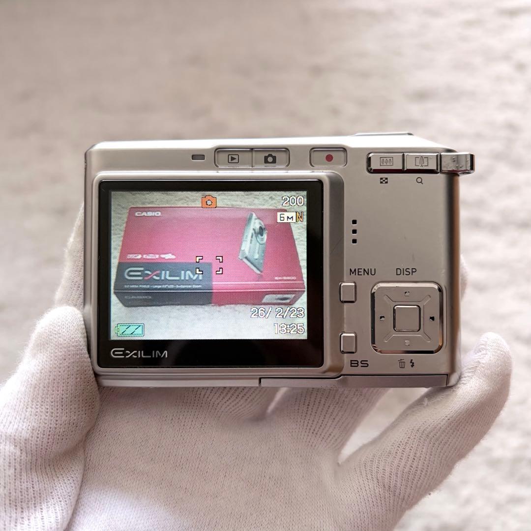 【動作確認済】CASIO カシオ EXILIM EX-S600 レトロコンデジ