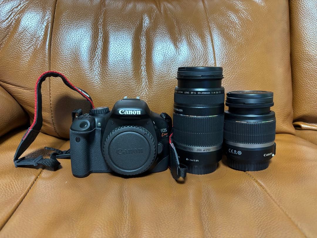 Canon EOS kiss X4 ダブルズームキット 中古