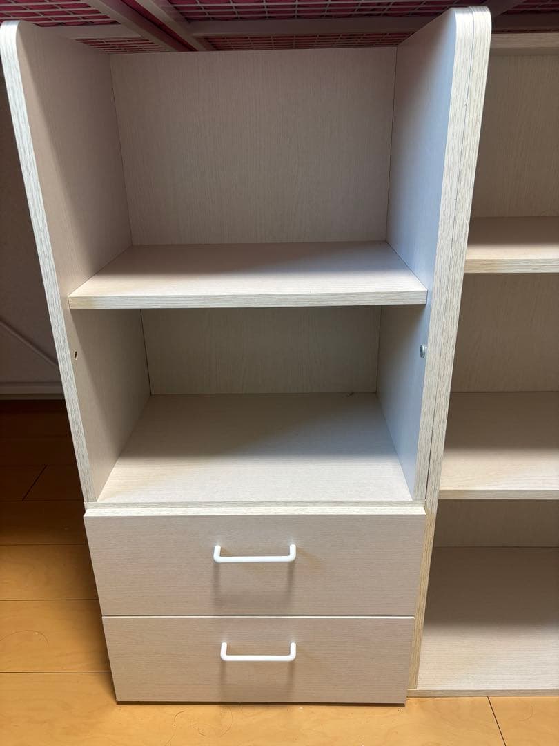 ニトリシステムベッドデニッシュ25デスクチェアセット