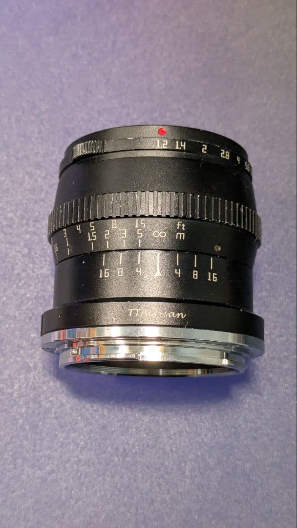TTArtisan 50mm F1.2 Zマウント