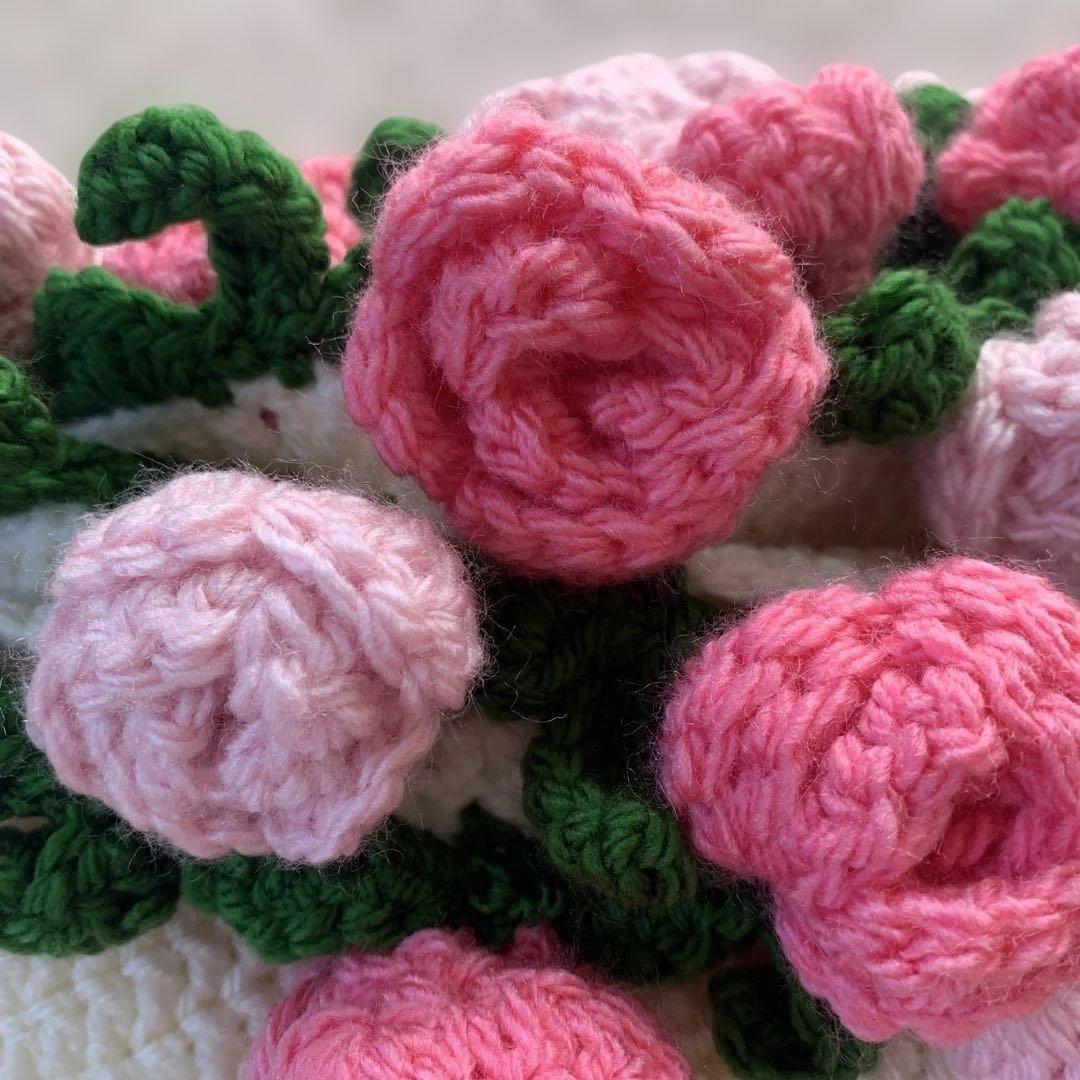 バラのブーケブランケット