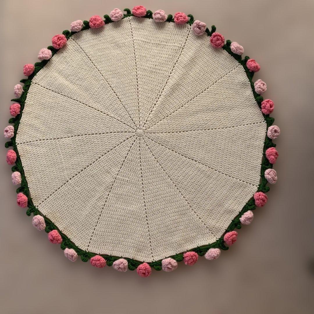 バラのブーケブランケット