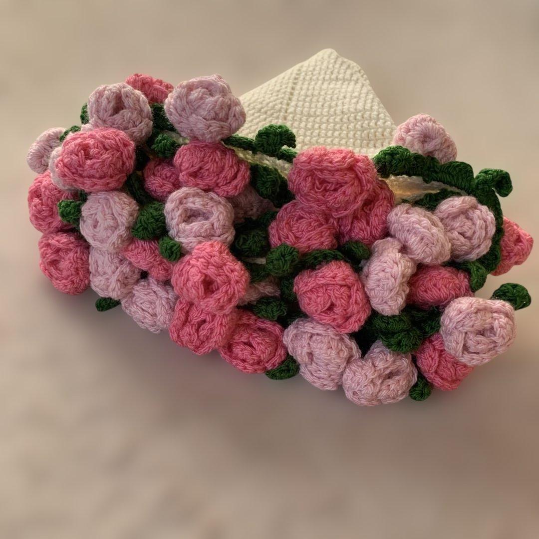 バラのブーケブランケット