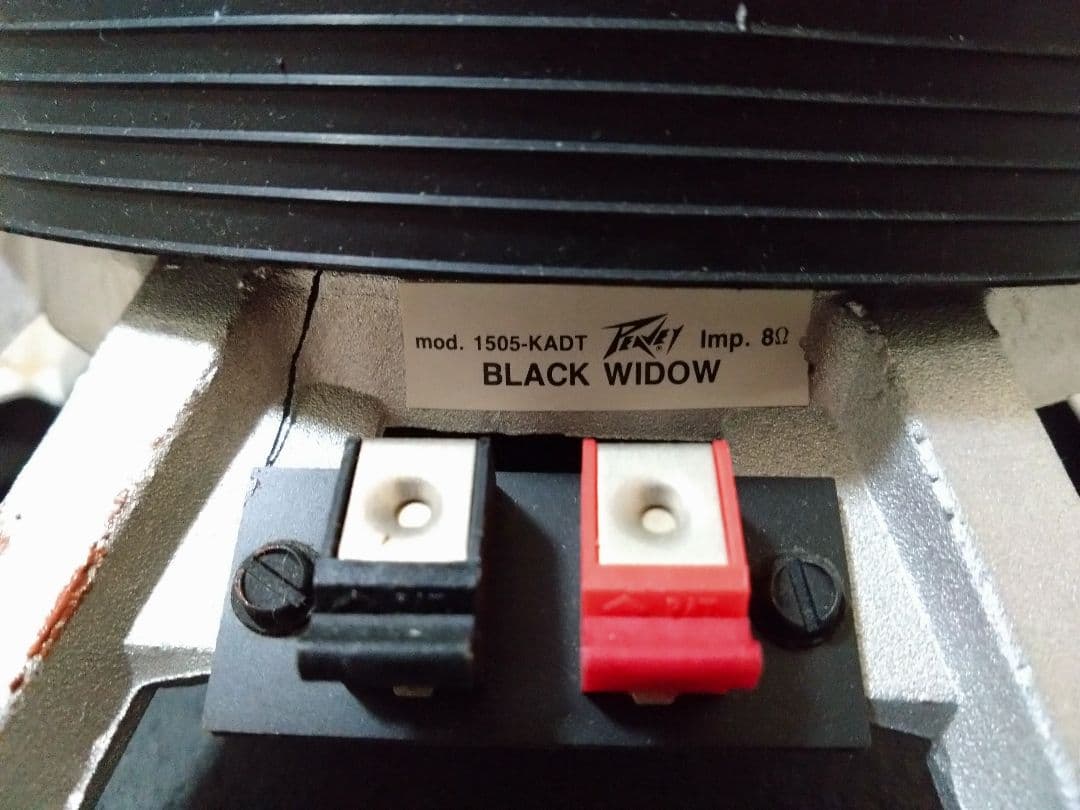 15inch スピーカーユニット Black Widow 1505-KADT