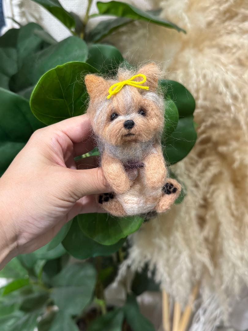 クリップペット　羊毛フェルト　うちの子　マスコット　ペット