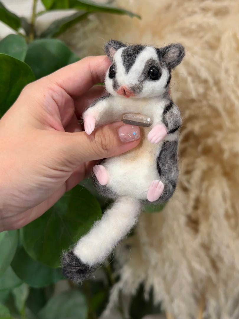 クリップペット　羊毛フェルト　うちの子　マスコット　ペット