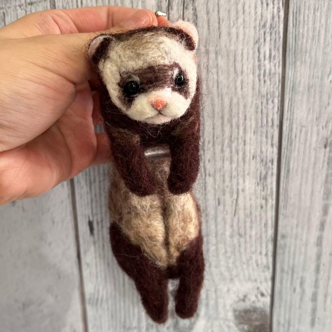 クリップペット　羊毛フェルト　うちの子　マスコット　ペット