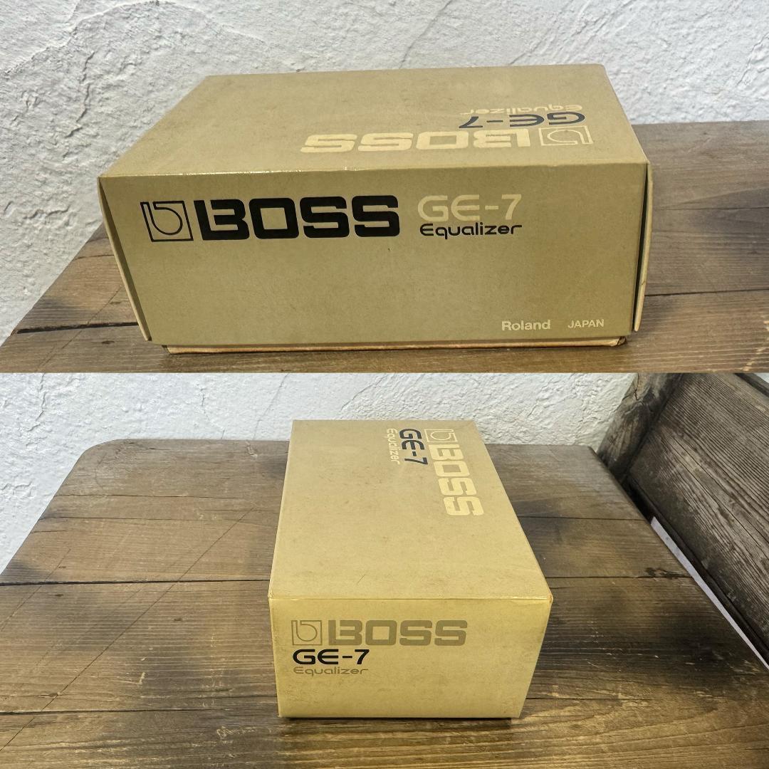 1982年8月製 初期ACA 日本製 BOSS GE-7 箱付 動作品 最初期