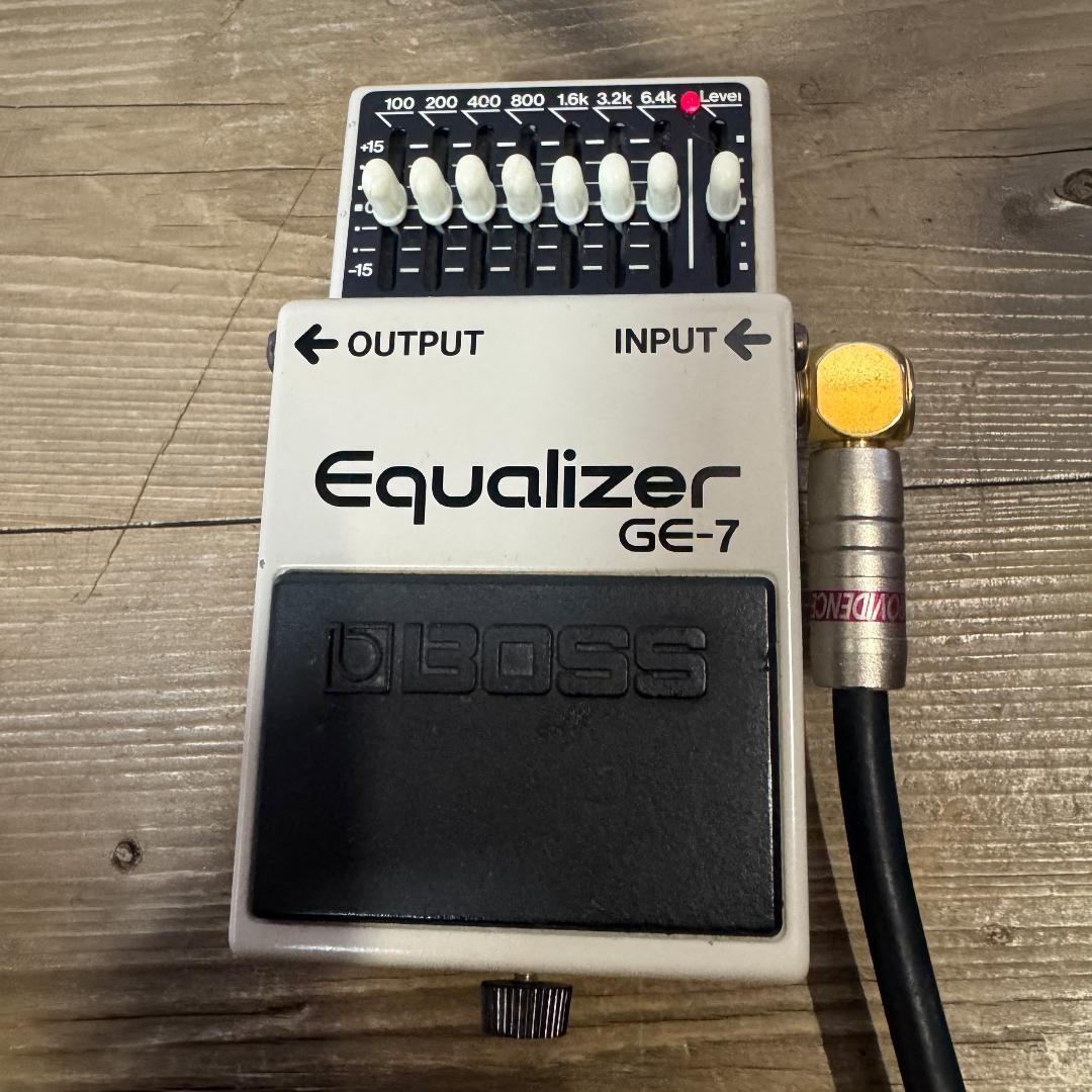 1982年8月製 初期ACA 日本製 BOSS GE-7 箱付 動作品 最初期