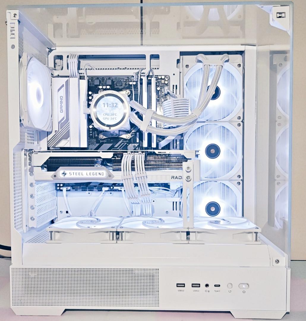 【新品】高性能ゲーミングPC RX9070XT Ryzen7 8700F