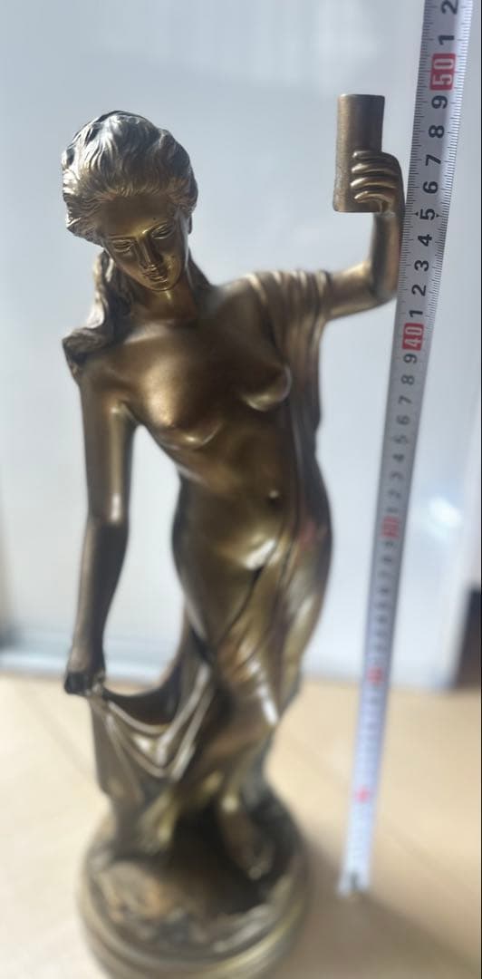 大型 女神像 ヴィーナス像 ブロンズ風 置物 約50cm