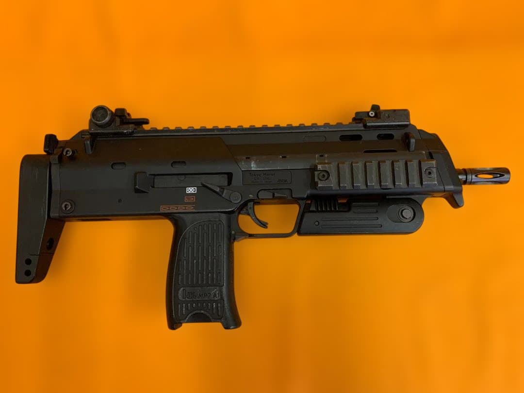 東京マルイ ガスブロ H&K MP7A1 ブラック 予備マガジン付