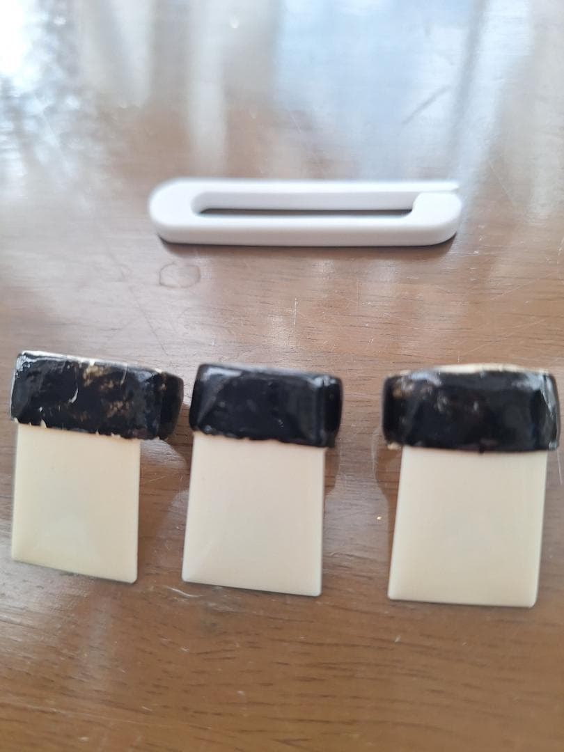 琴柱入れ　琴爪ケース　天然琴爪　琴爪ばさみ　セット