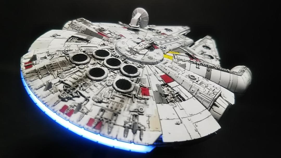 電飾改修　ミレニアムファルコン 塗装 完成品 1/350 ビーグル