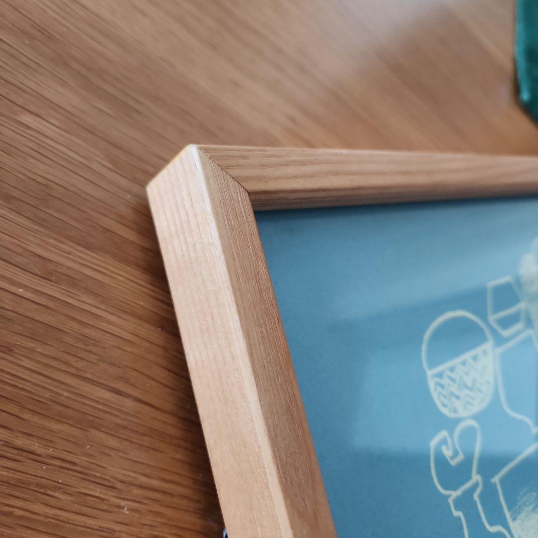 バーズワーズ　シルクスクリーン額付き