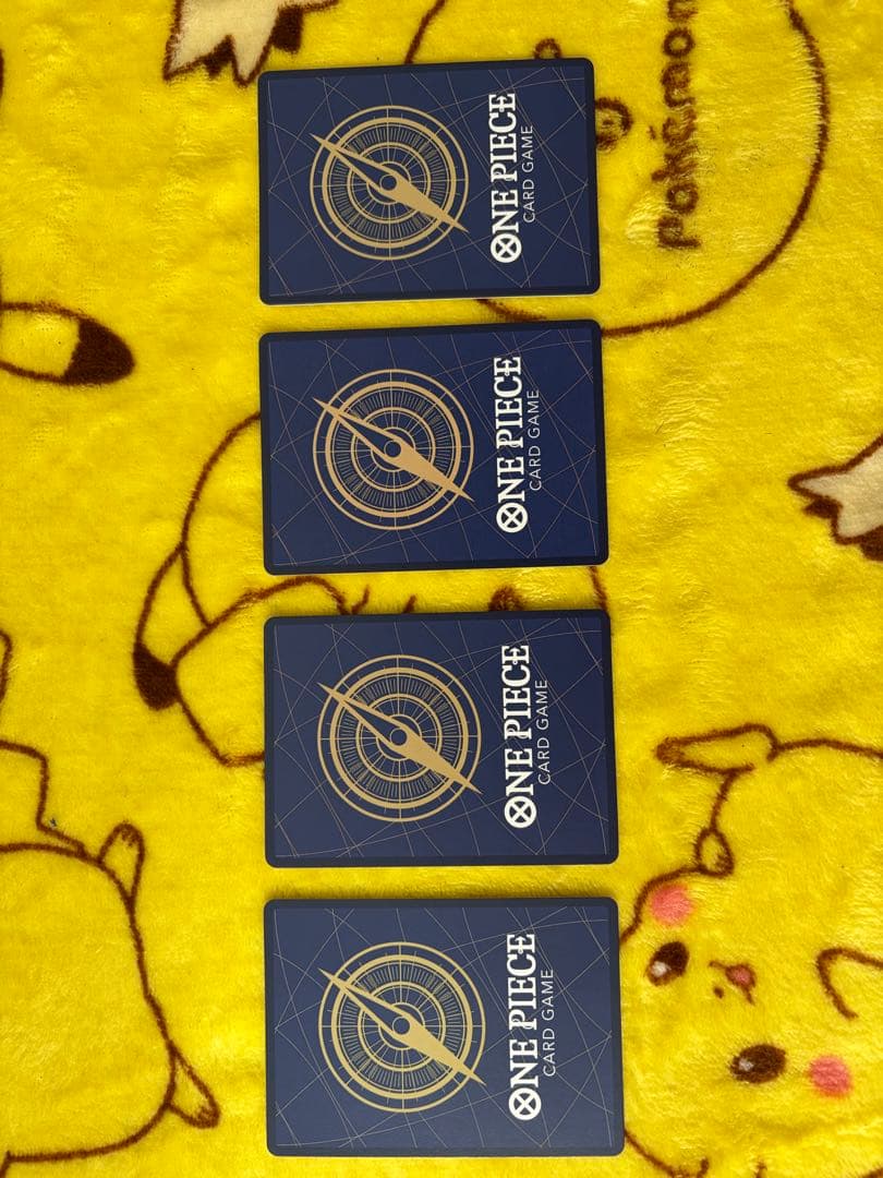 ポートガス・D・エース コミパラ4枚セット