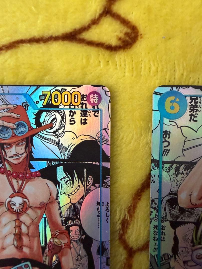 ポートガス・D・エース コミパラ4枚セット