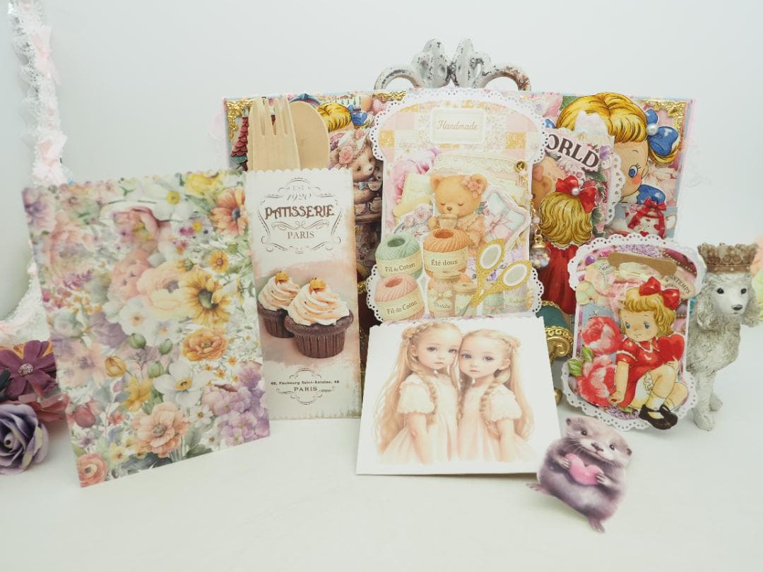 小さな物語が宿る♡マーガレットソフィー♡おすそ分けファイル♡ジャンクジャーナル