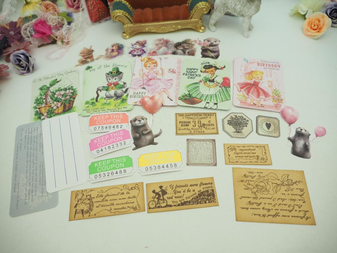 小さな物語が宿る♡マーガレットソフィー♡おすそ分けファイル♡ジャンクジャーナル