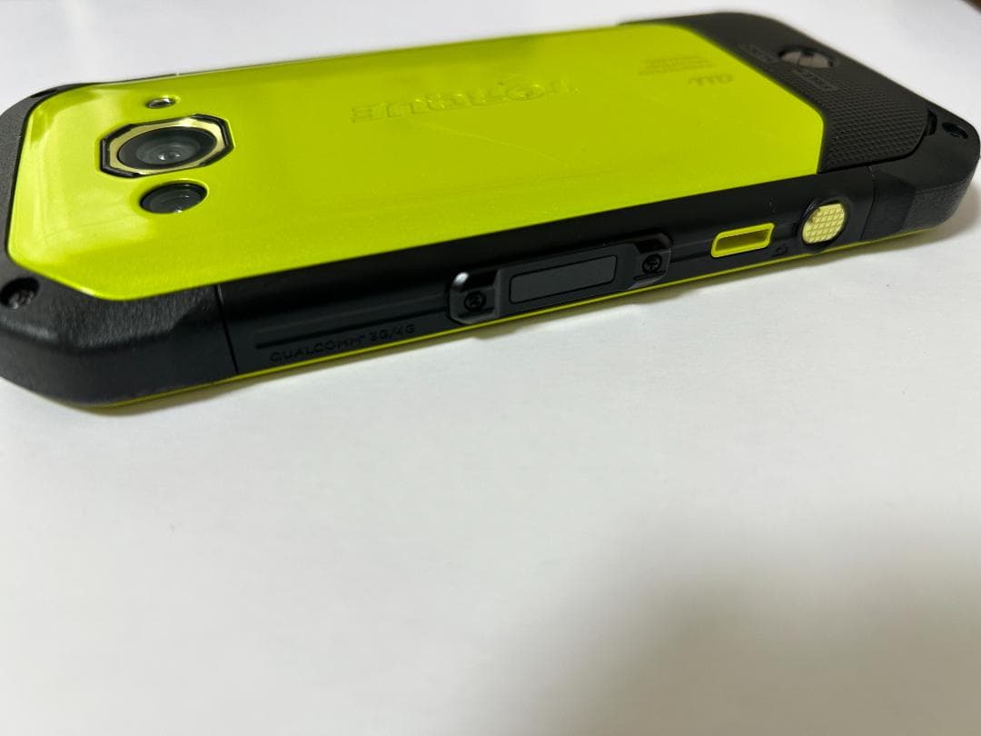 ☆京セラ TORQUE G03 au KYV41 グリーン SIMフリー