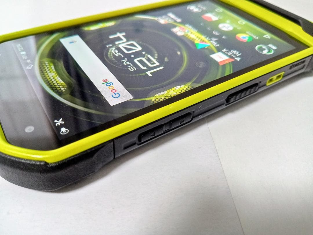 ☆京セラ TORQUE G03 au KYV41 グリーン SIMフリー