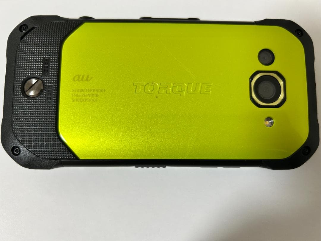 ☆京セラ TORQUE G03 au KYV41 グリーン SIMフリー