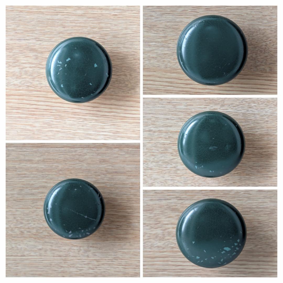 ビンテージ レトロ ウッドプリント キャビネット 5段 大きめ 引出し ポップ