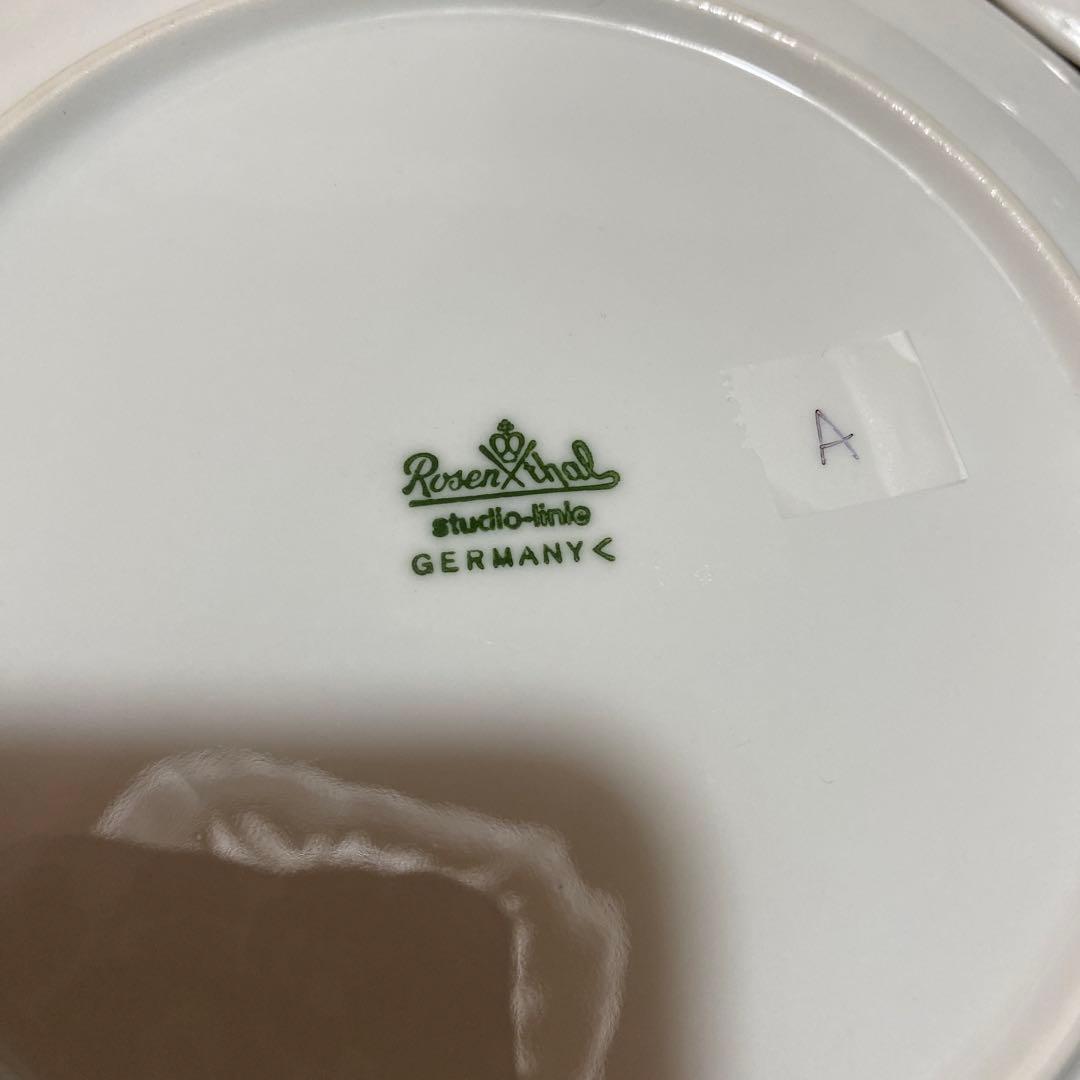 ピエモンテ　エミリオプッチ　ローゼンタール プレート　皿　ケーキ　サラダ