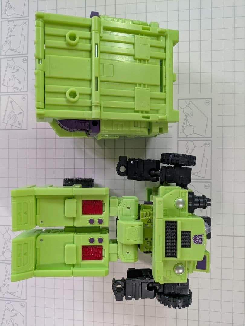 トランスフォーマー SS ビルドロン６体合体 デバスター（デバステーター）セット