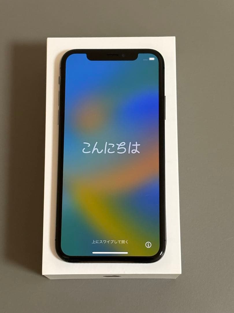 【iPhone X❣️】【256GB❣️】SIMロックあり