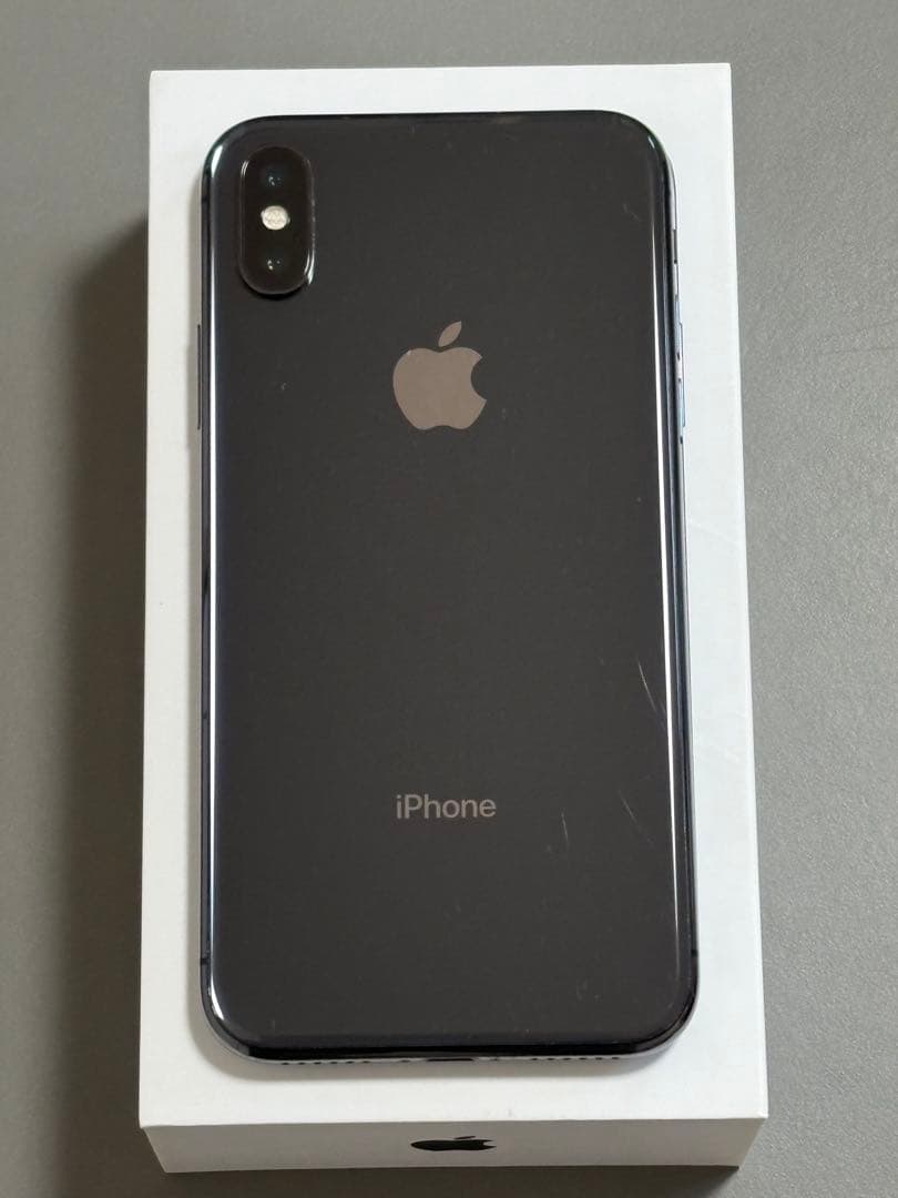 【iPhone X❣️】【256GB❣️】SIMロックあり