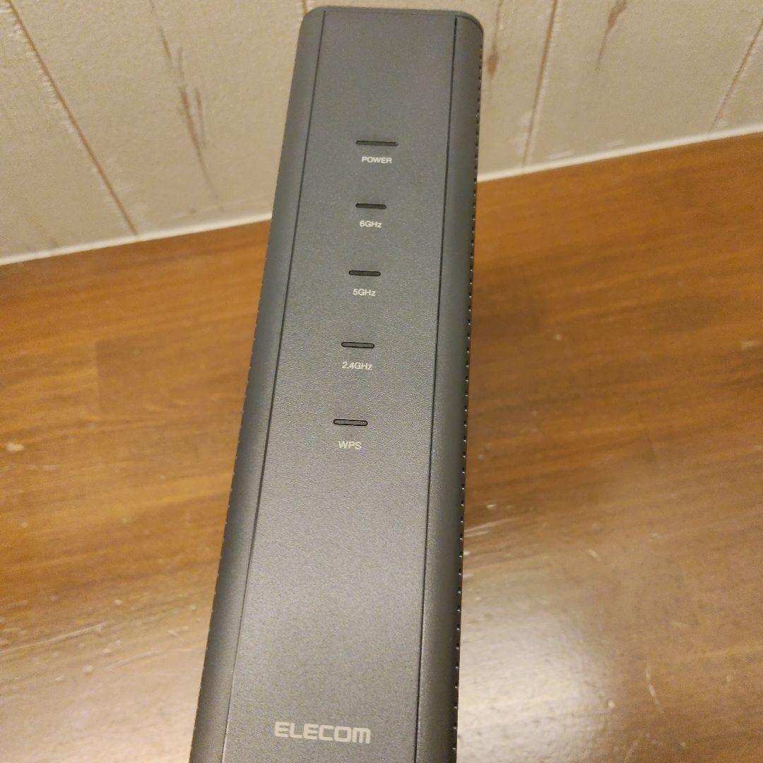 ELECOM Wi-Fi 6E ルーター WRC-XE5400GS-G