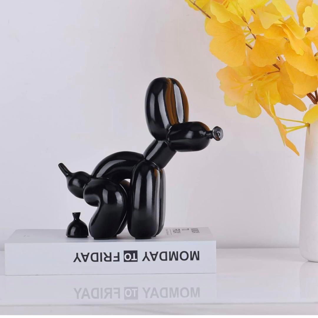 ✨未使用 置物 オブジェ彫刻 アート犬彫刻樹脂工芸品彫像家の装飾品