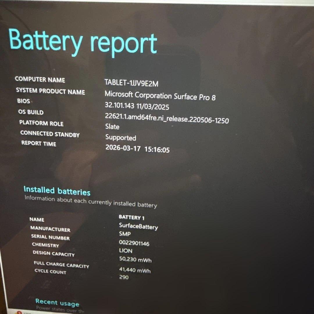 Surface Pro 8 シルバー Microsoft 美品