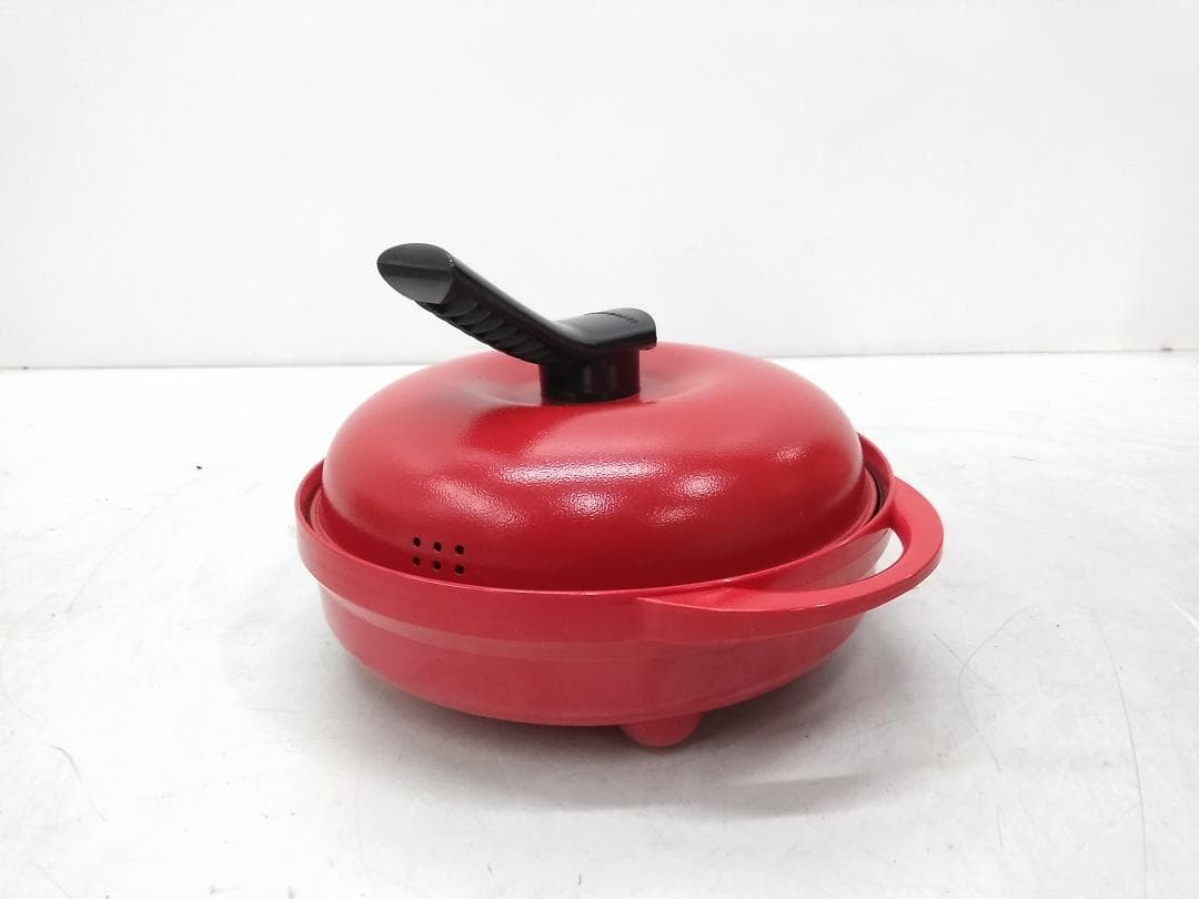 MUK レンジメートプレミアム レッド 電子レンジ専用 950ml 調理器具 ●