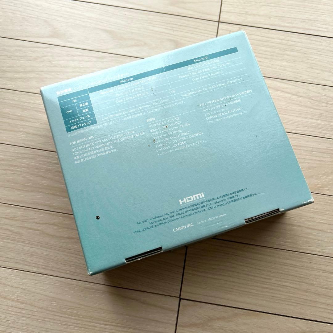 美品 Canon IXY 50S ブラウン 箱付き デジカメ