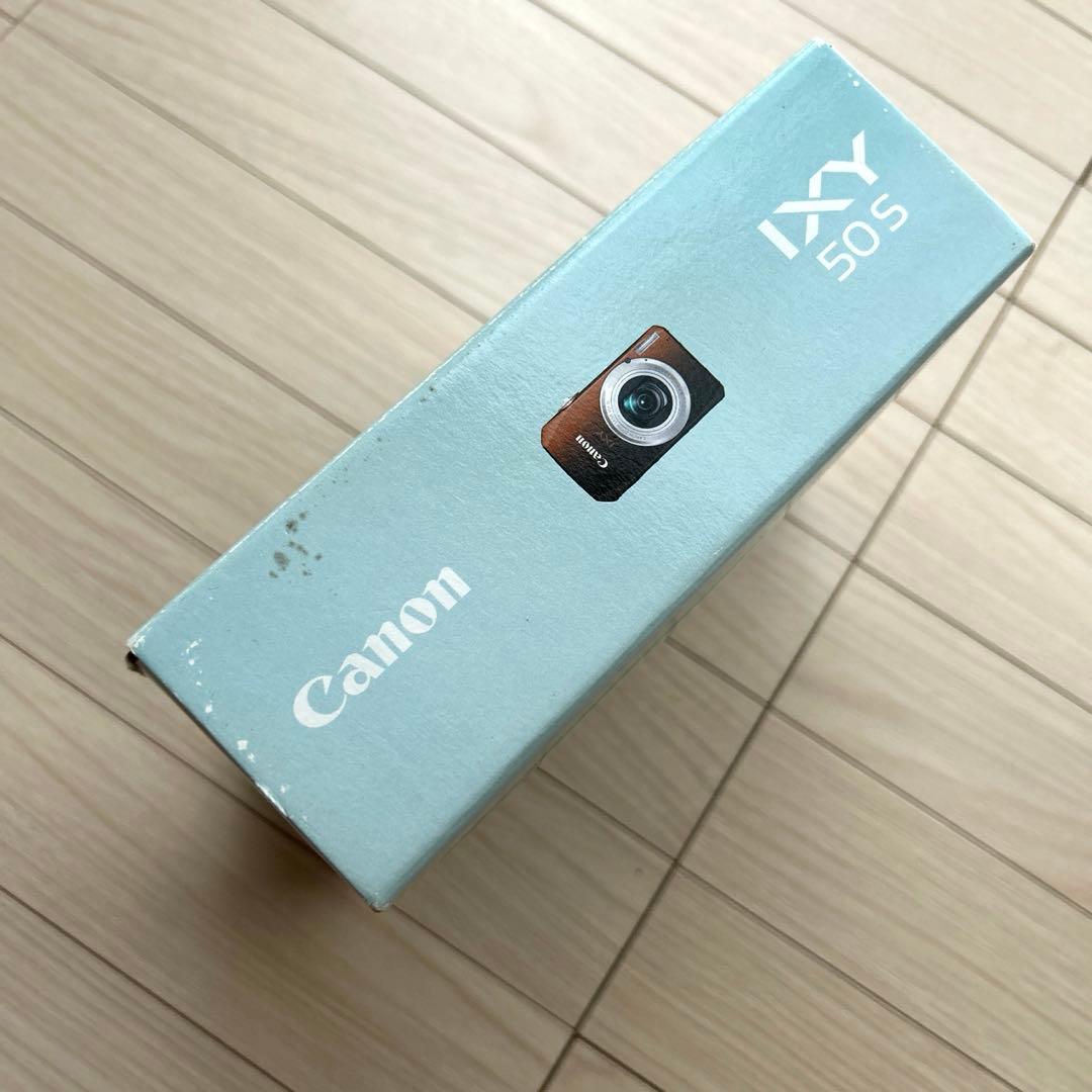 美品 Canon IXY 50S ブラウン 箱付き デジカメ