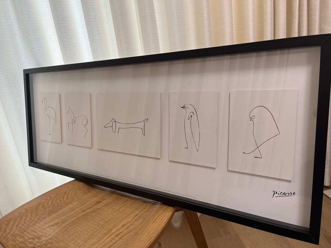 廃盤品・希少・イケア IKEA OLUNDA ピカソ　 レプリカ　アートフレーム