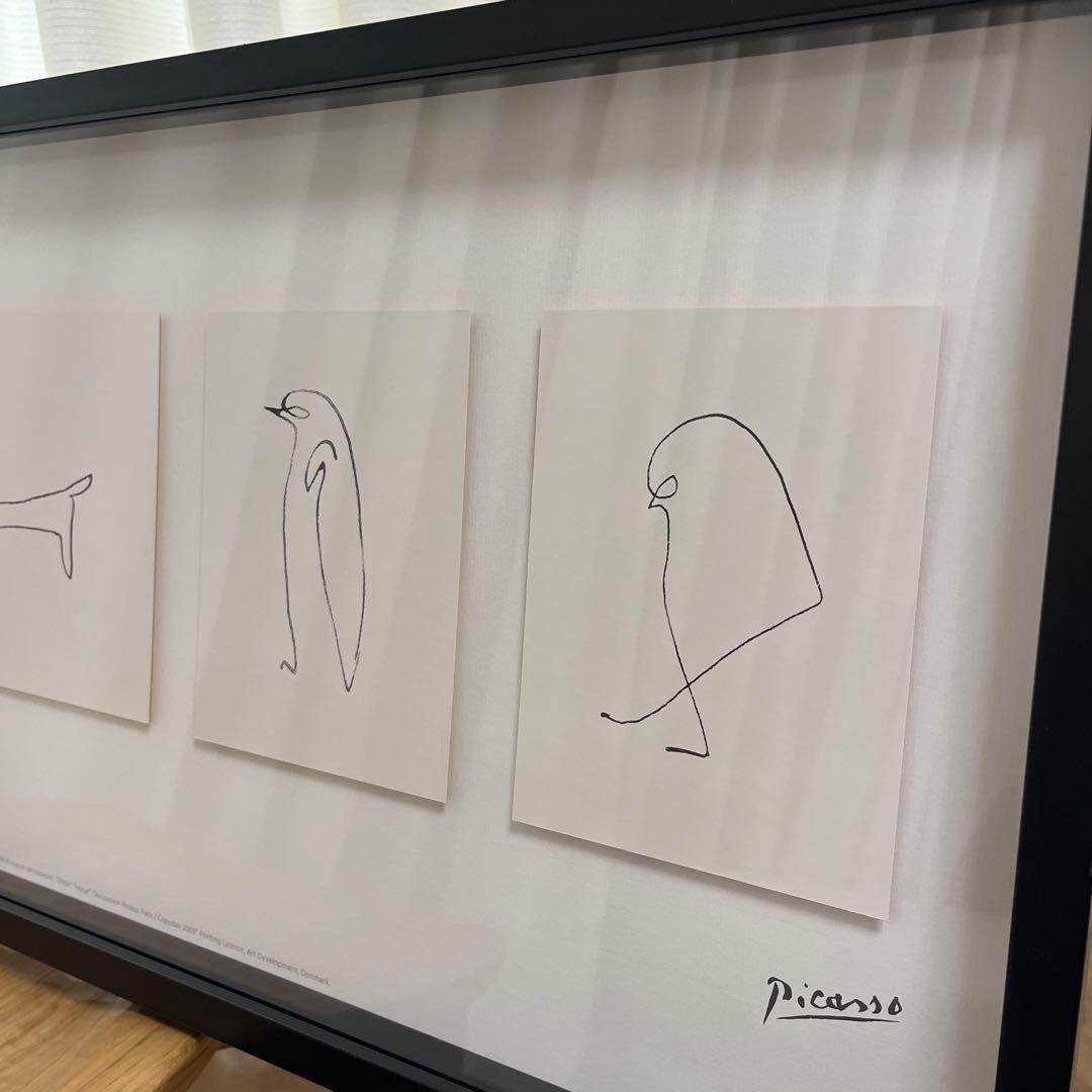 廃盤品・希少・イケア IKEA OLUNDA ピカソ　 レプリカ　アートフレーム