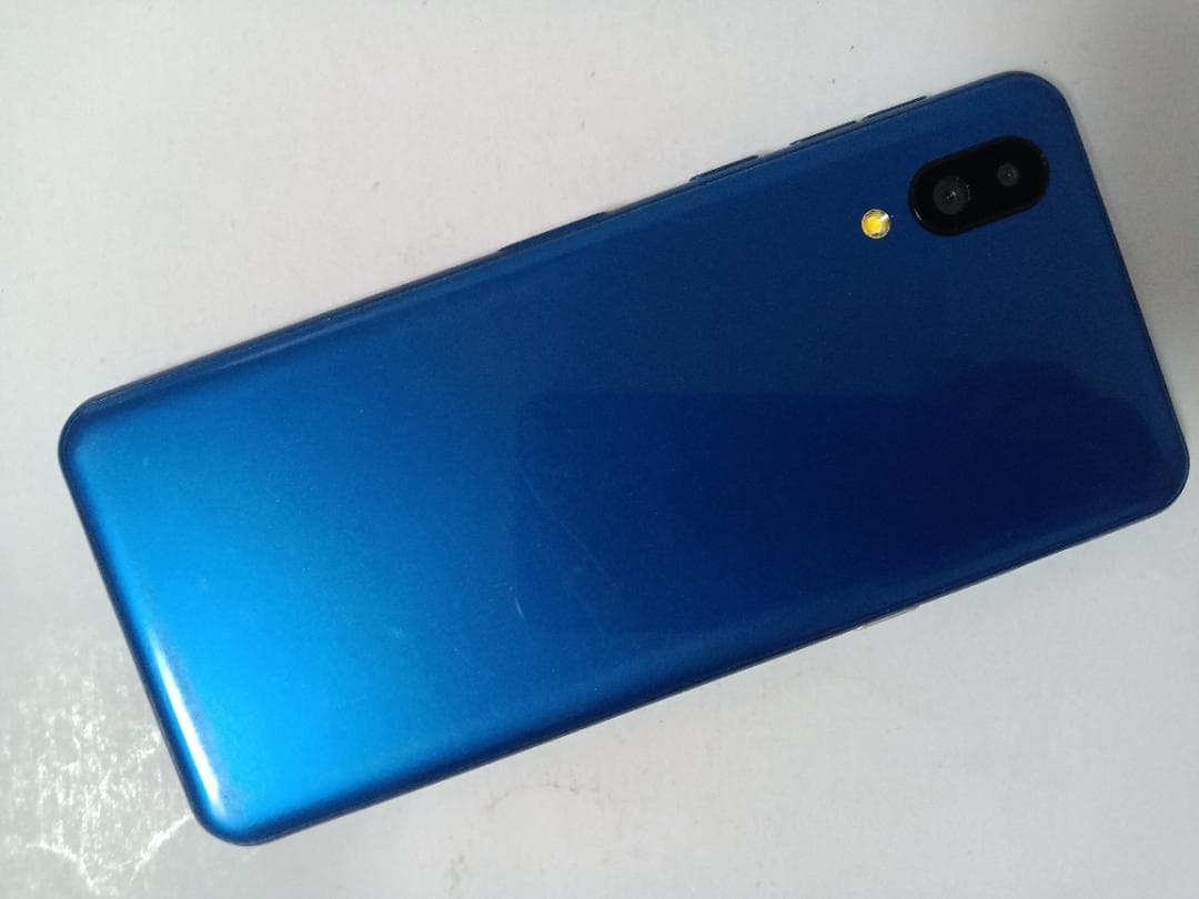 ☆ SoftBank シンプルスマホ6 A201SH インディゴブルー