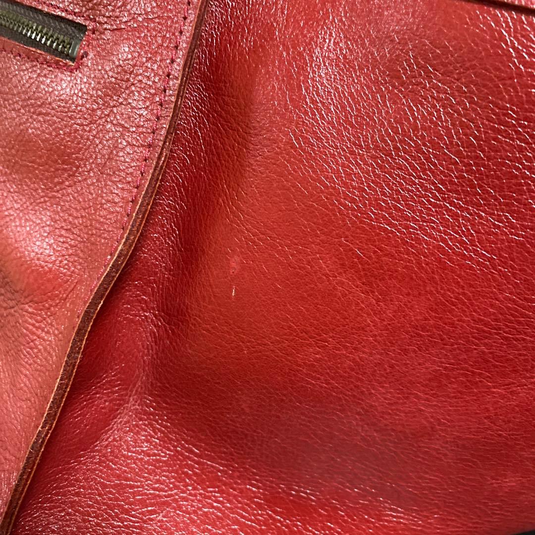 ハンドメイド牛皮デザインバッグ　手作り