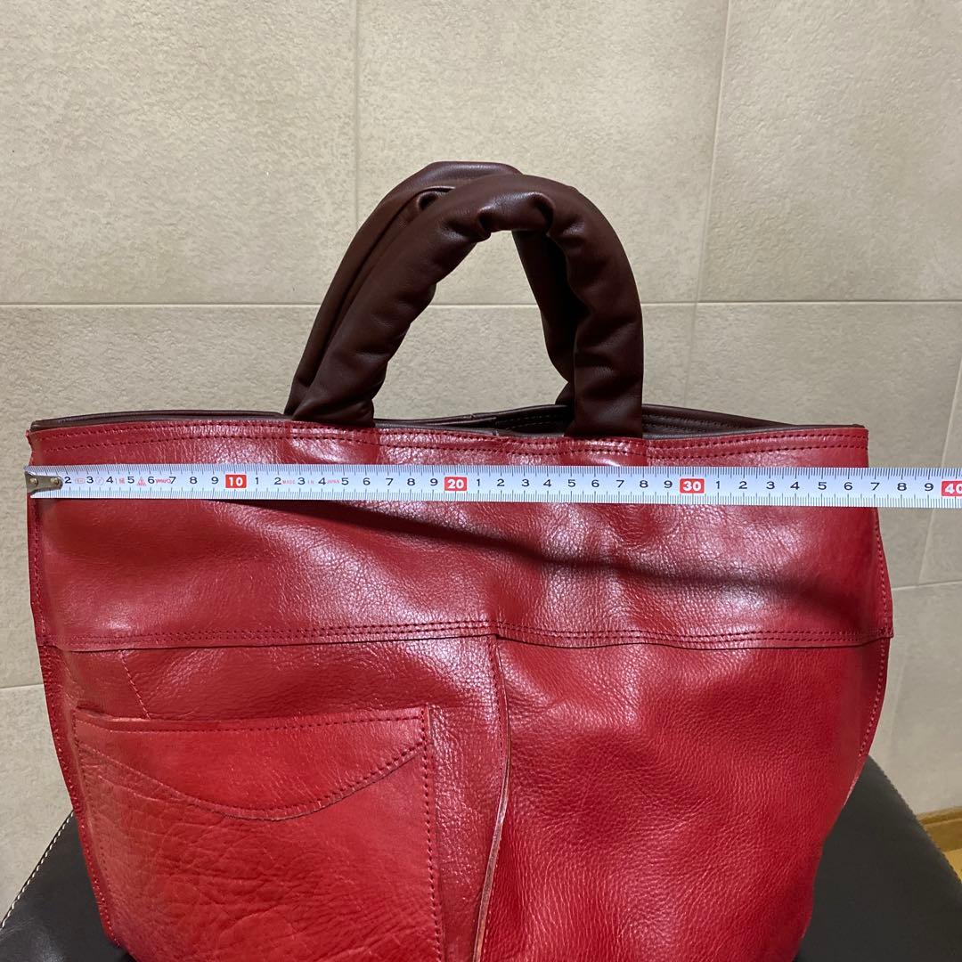 ハンドメイド牛皮デザインバッグ　手作り