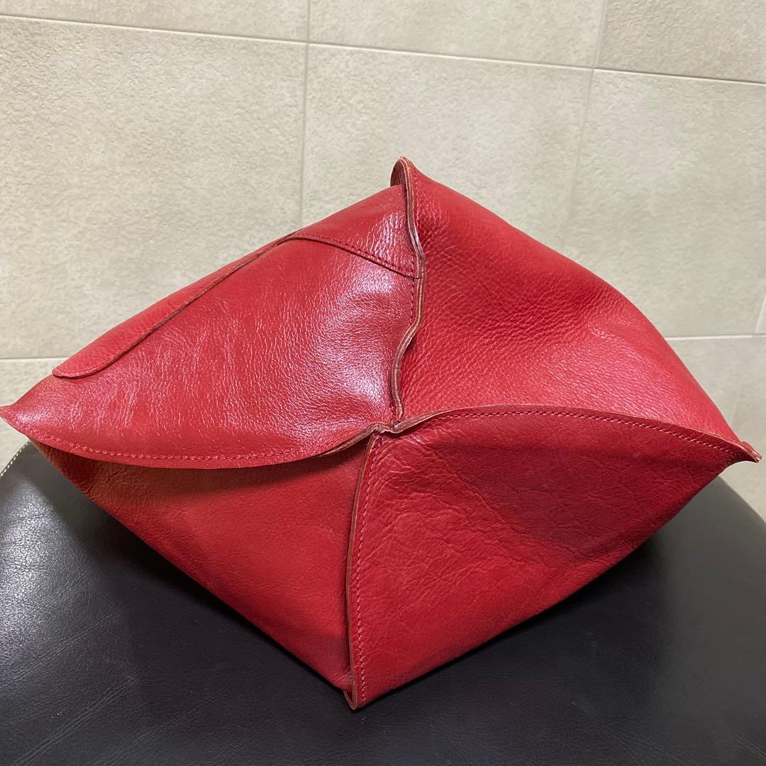 ハンドメイド牛皮デザインバッグ　手作り