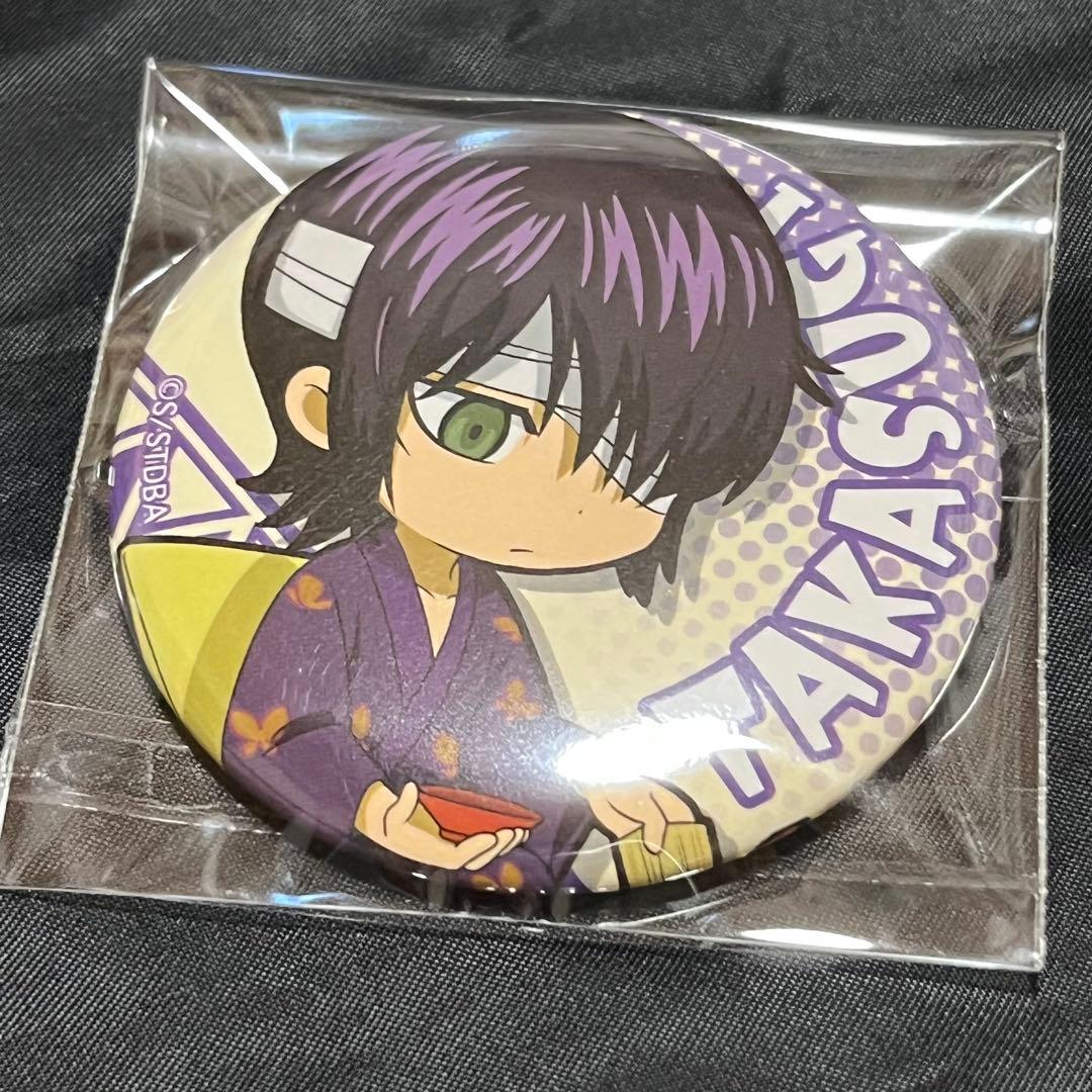 【新品未使用】 銀魂 高杉晋助 缶バッジ 鬼兵隊 海の家 花やしき 銀祭り